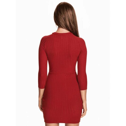 Women Fashion Red Dress